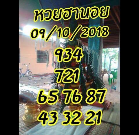 สูตรเจาะหวยฮานอย 9/10/61