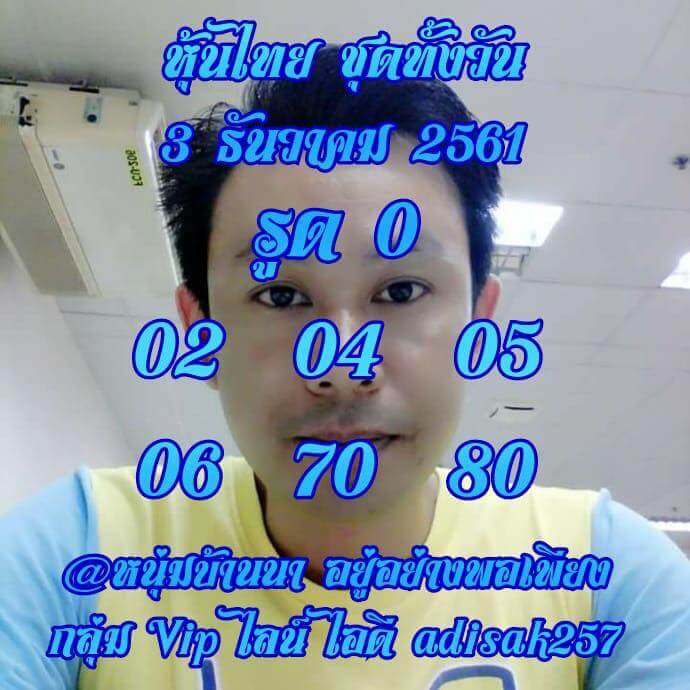  หวยหุ้นแม่นทุกรอบนิเคอิ3/12/61