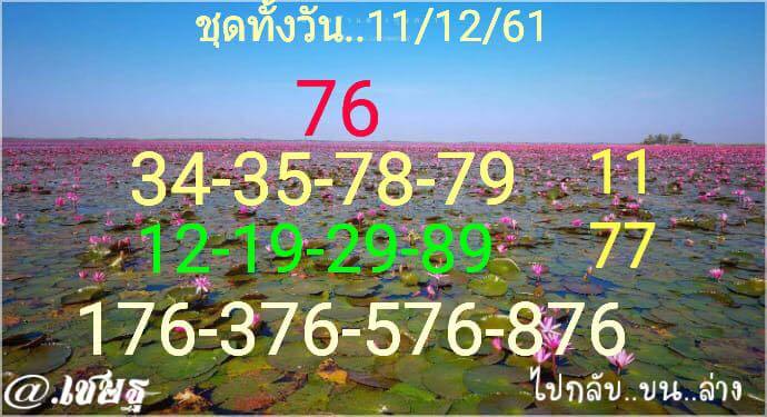 สูตร หวย หุ้น แม่น ๆ ฟรี 11/12/61