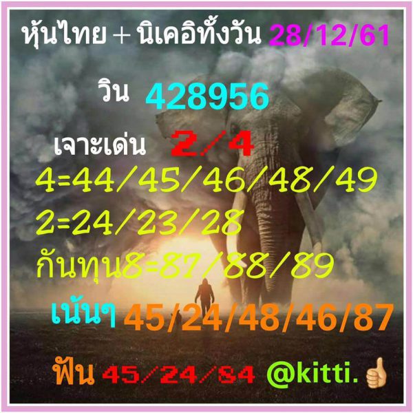 หุ้นเด่นวันนี้ เซียนหุ้น 28/12/61