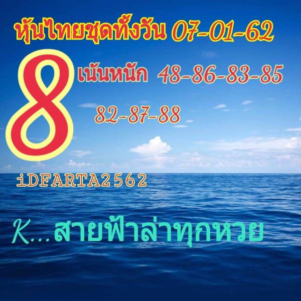 ชมรมคนรักหวยหุ้น 07/01/61