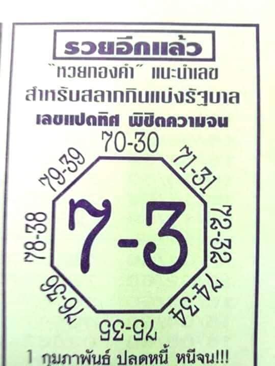 หวยรวยอีกแล้ว1/2/62