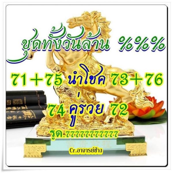 หวยหุ้นเน้นบน หวยหุ้น 21/1/62