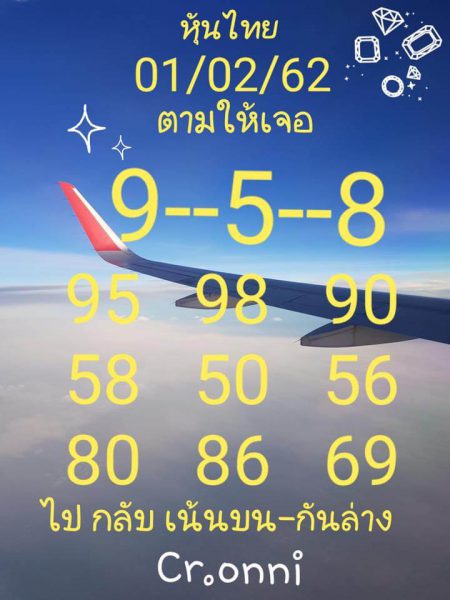 หวยหุ้นแม่นทุกรอบฟรี หวยหุ้น 1/2/62