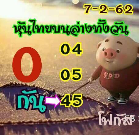 หวยหุ้นแม่นทุกรอบฟรี หวยหุ้น 7/2/62