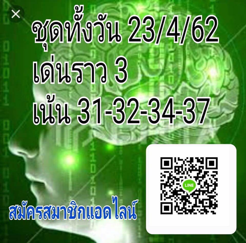 หวยหุ้น 23/4/62 6