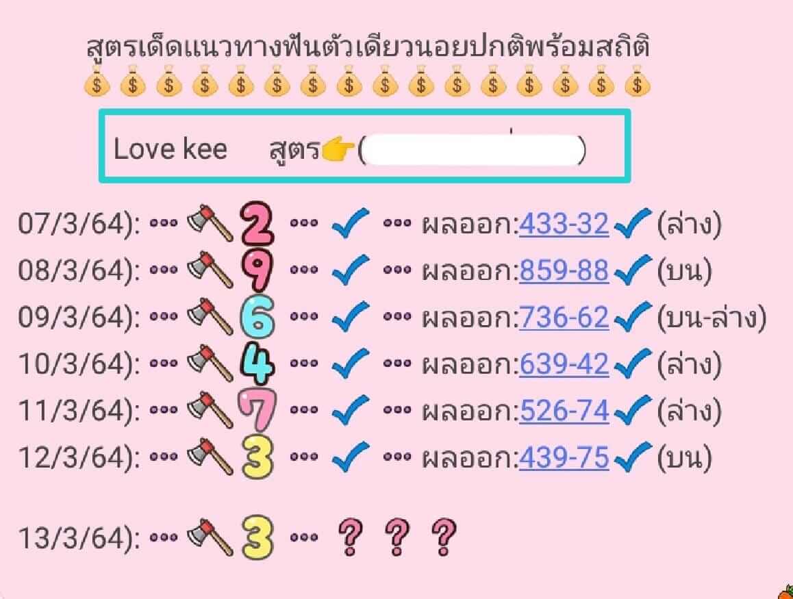 หวยฮานอย 13/3/64 ชุดที่ 2