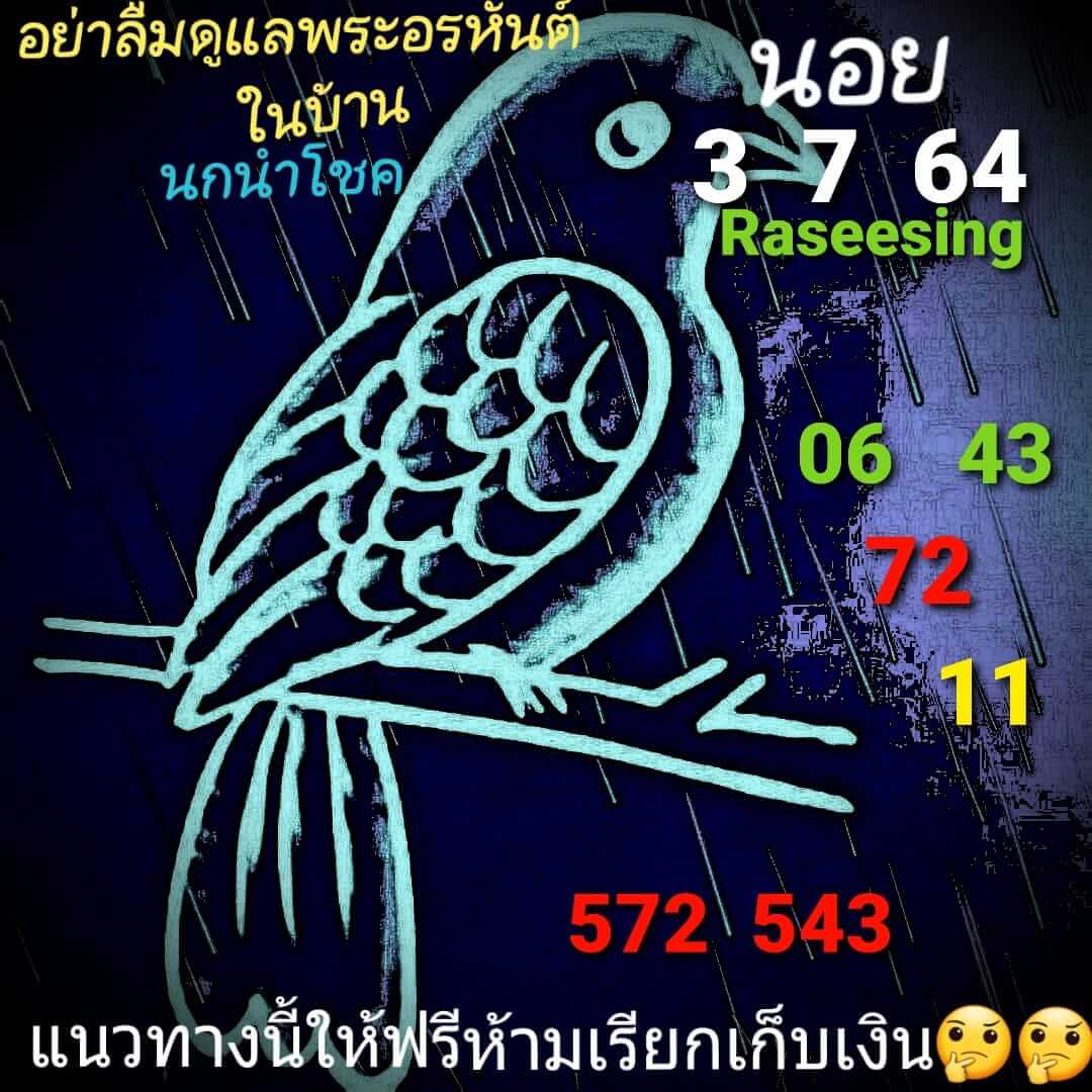 หวยฮานอย 3/7/64 ชุดที่ 3