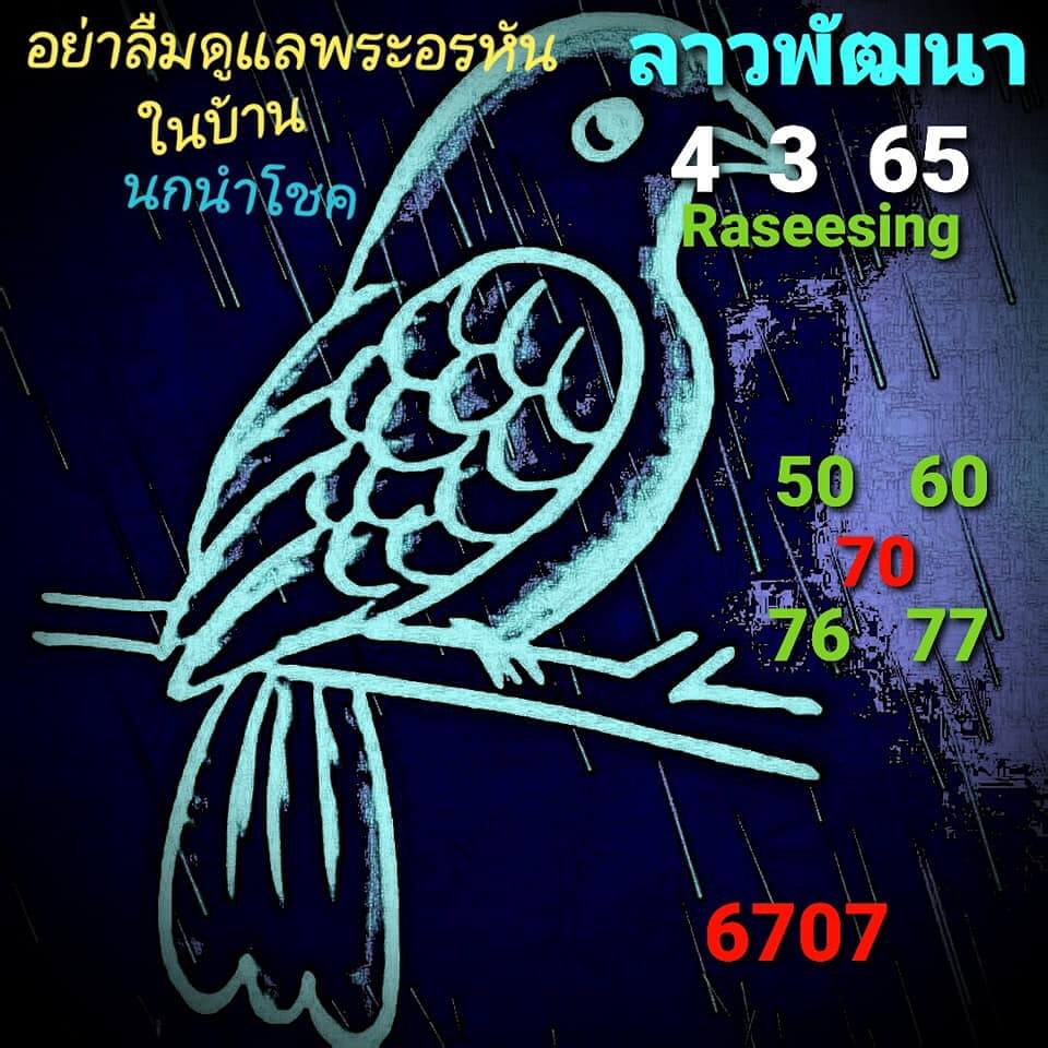 หวยลาว 4/3/65 ชุดที่ 4