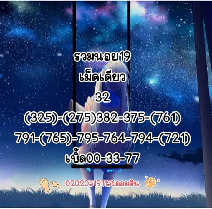หวยฮานอย 19/3/65 ชุดที่ 9