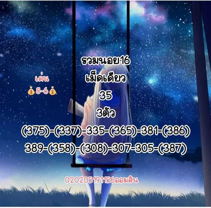 หวยฮานอย 16/3/65 ชุดที่ 1