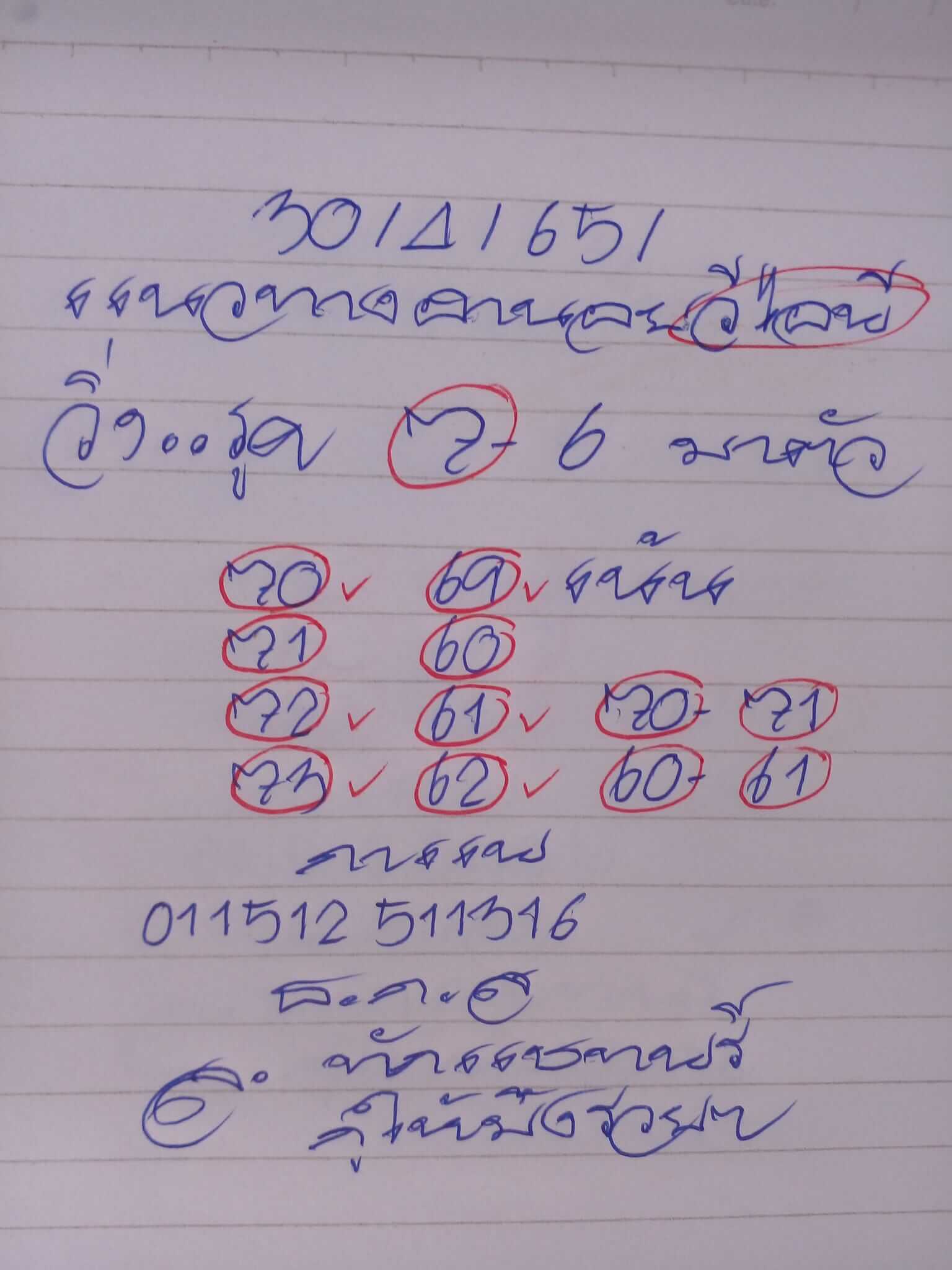หวยฮานอย 30/4/65 ชุดที่ 1