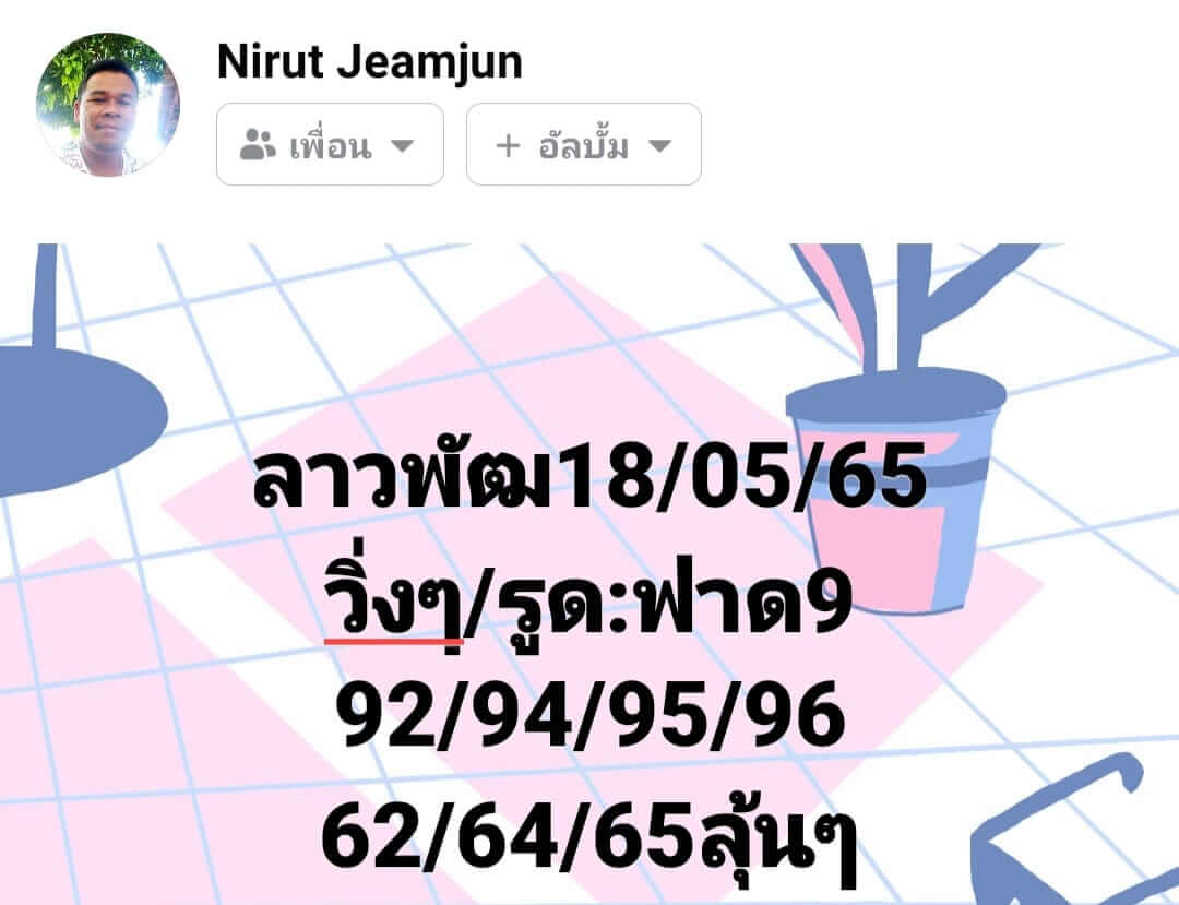 หวยลาว 18/5/65 ชุดที่ 10
