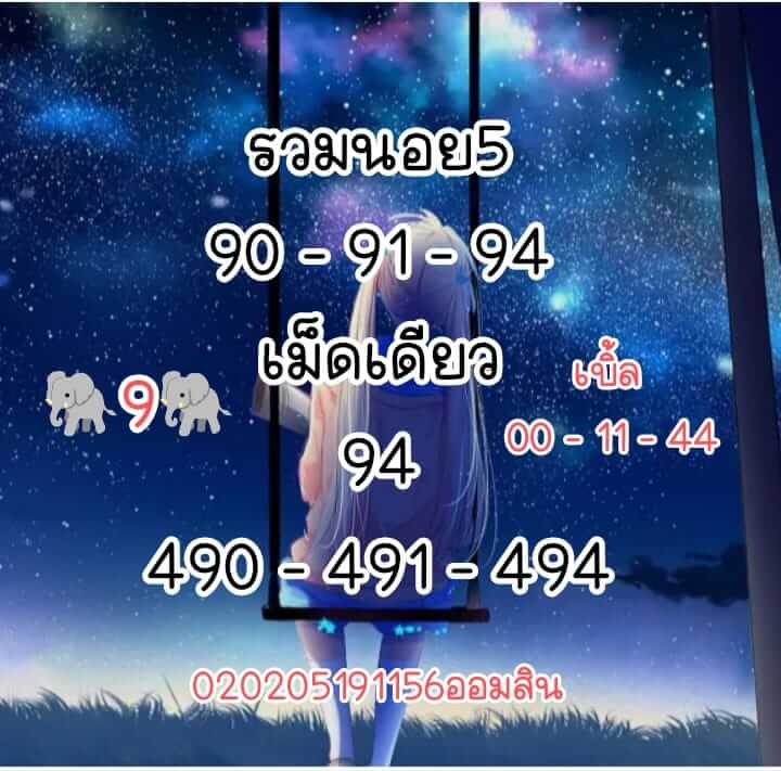 หวยฮานอย 5/5/65 ชุดที่ 7