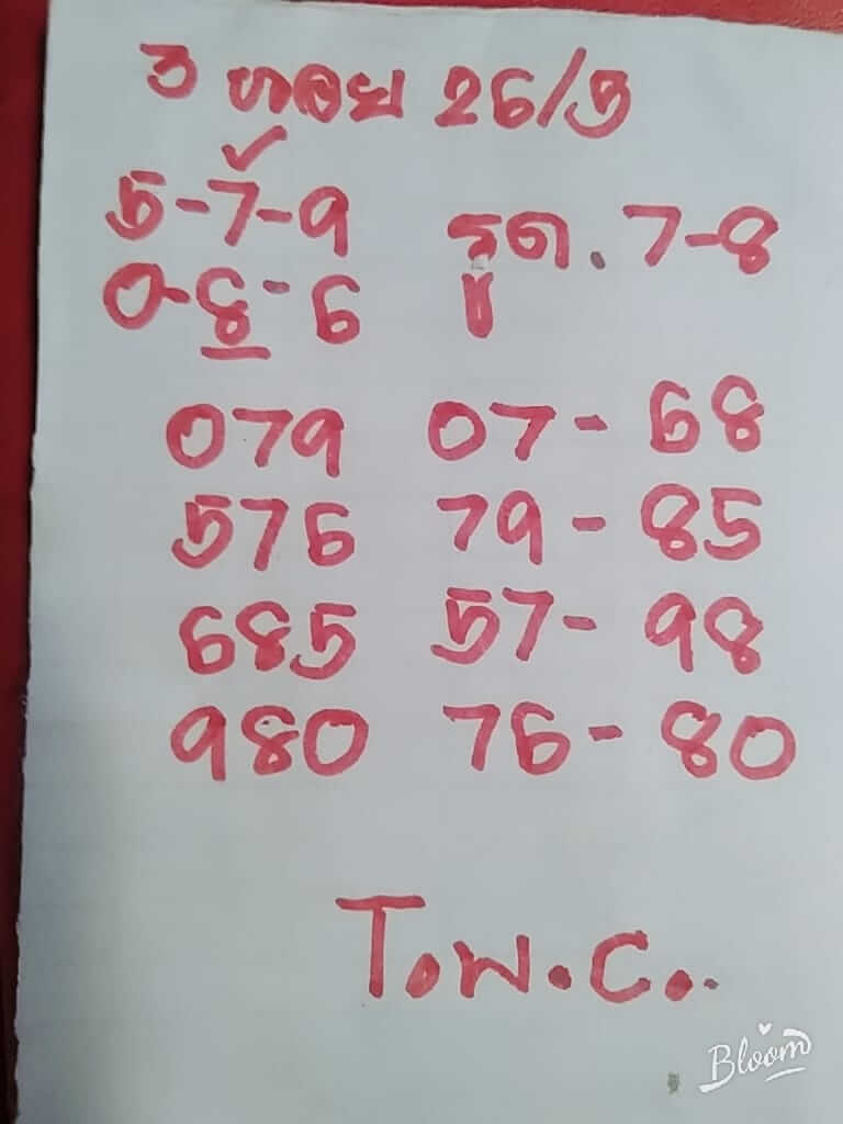 หวยฮานอย 26/5/65 ชุดที่ 5