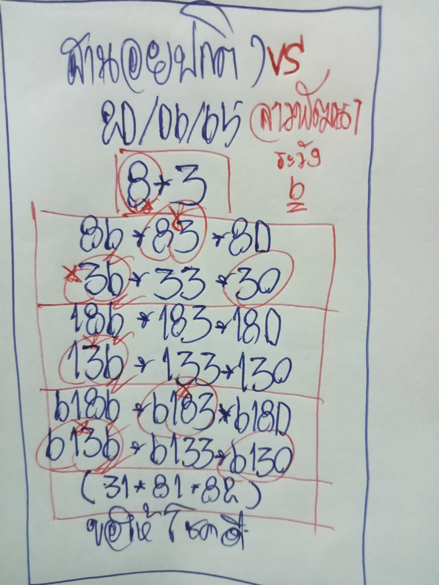 หวยฮานอย 20/6/65 ชุดที่ 5