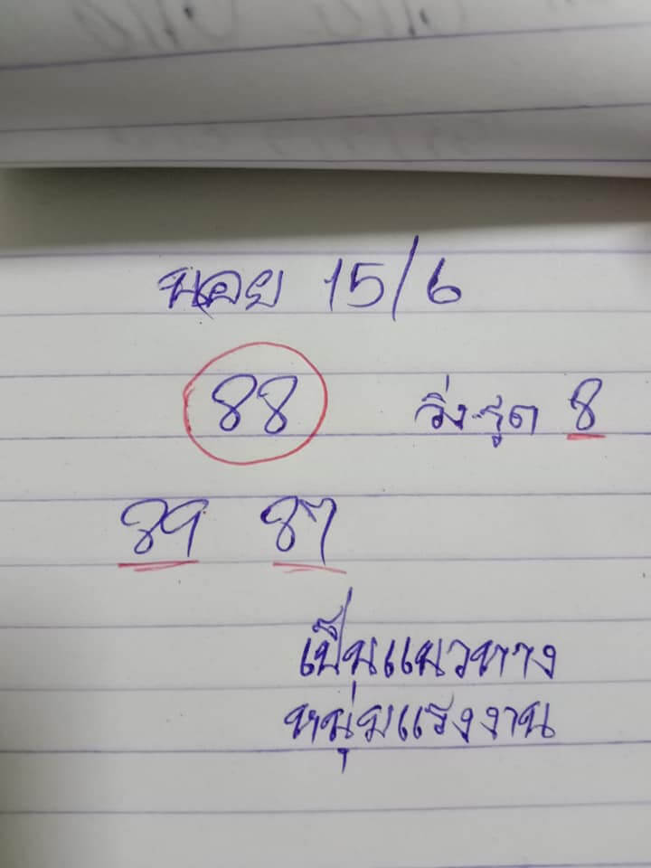 หวยฮานอย 15/6/65 ชุดที่ 4