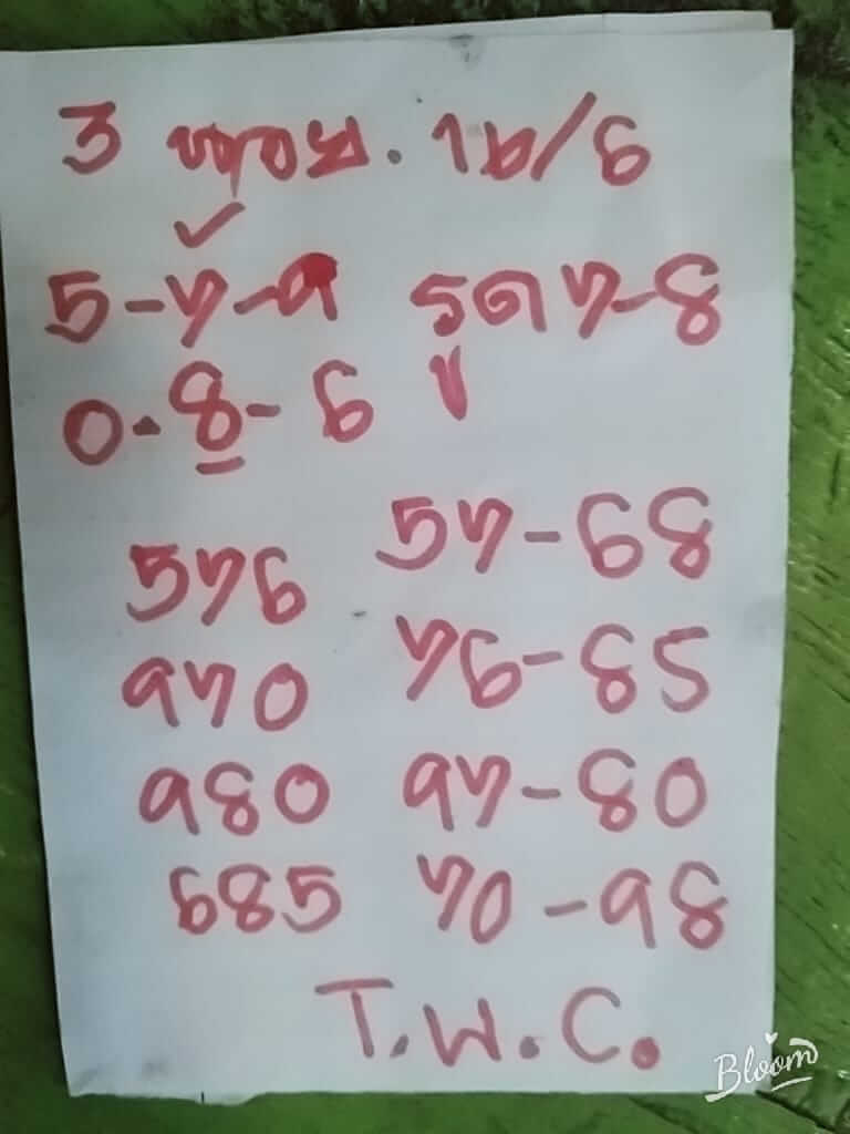 หวยฮานอย 16/6/65 ชุดที่ 8