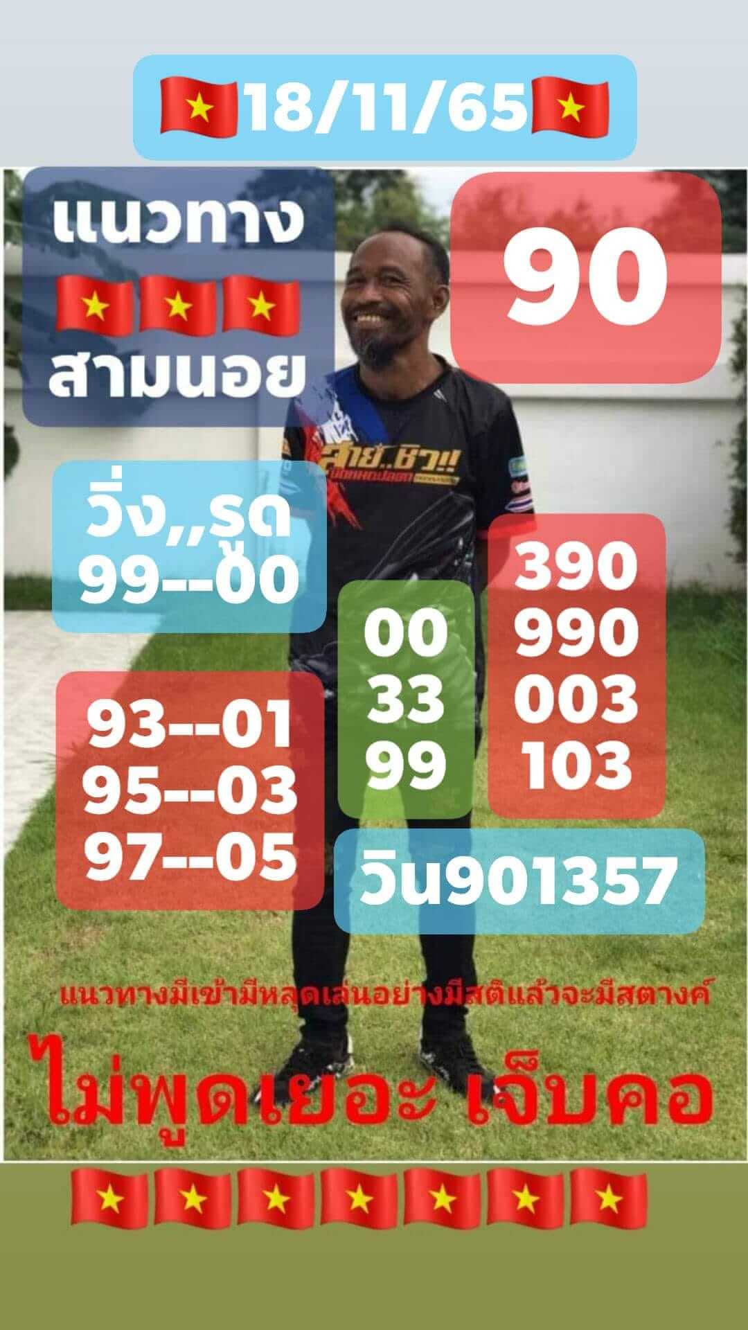 หวยฮานอย 18/11/65 ชุดที่ 10