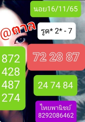 หวยฮานอย 16/11/65 ชุดที่ 2