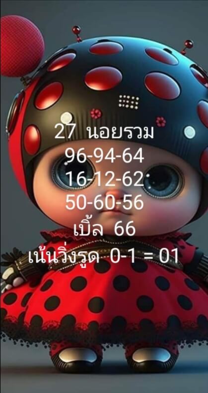 หวยฮานอย 27/2/66 ชุดที่ 6