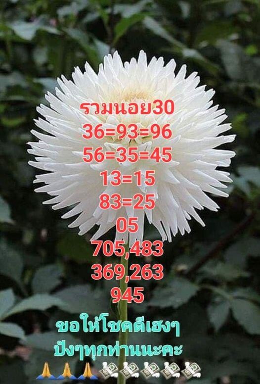 หวยฮานอย 30/3/66 ชุดที่ 6