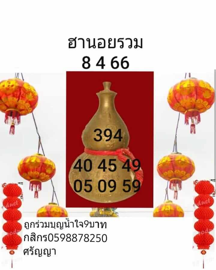 หวยฮานอย 8/4/66 ชุดที่ 4