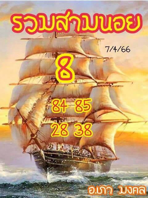 หวยฮานอย 7/4/66 ชุดที่ 8