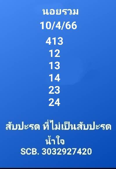 หวยฮานอย 10/4/66 ชุดที่ 9