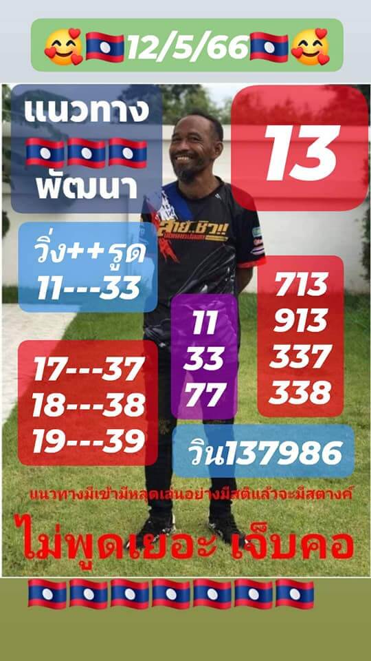 หวยลาว 12/5/66 ชุดที่ 8