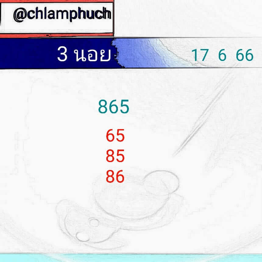 หวยฮานอย 17/6/66 ชุดที่ 5