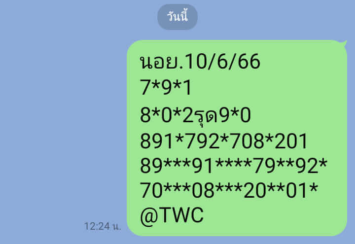 หวยฮานอย 10/6/66 ชุดที่ 5