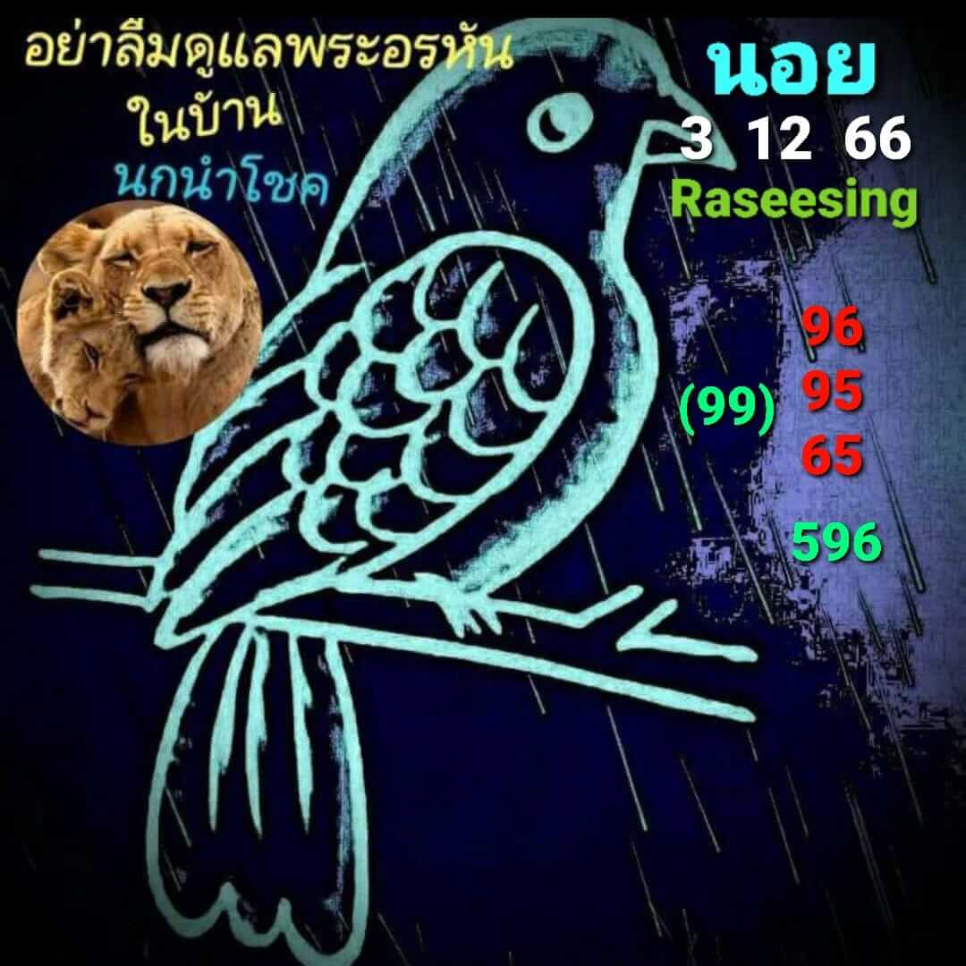 หวยฮานอย 3/12/66 ชุดที่ 1