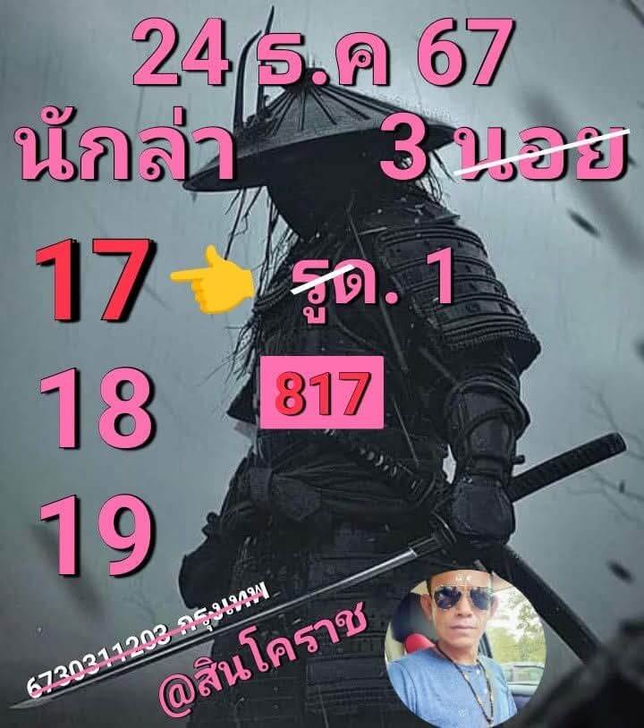 หวยฮานอย 24/12/67 ชุดที่ 7