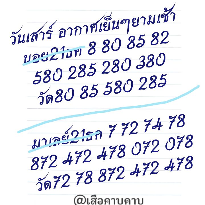 หวยมาเลย์ 21/12/67 ชุดที่ 1