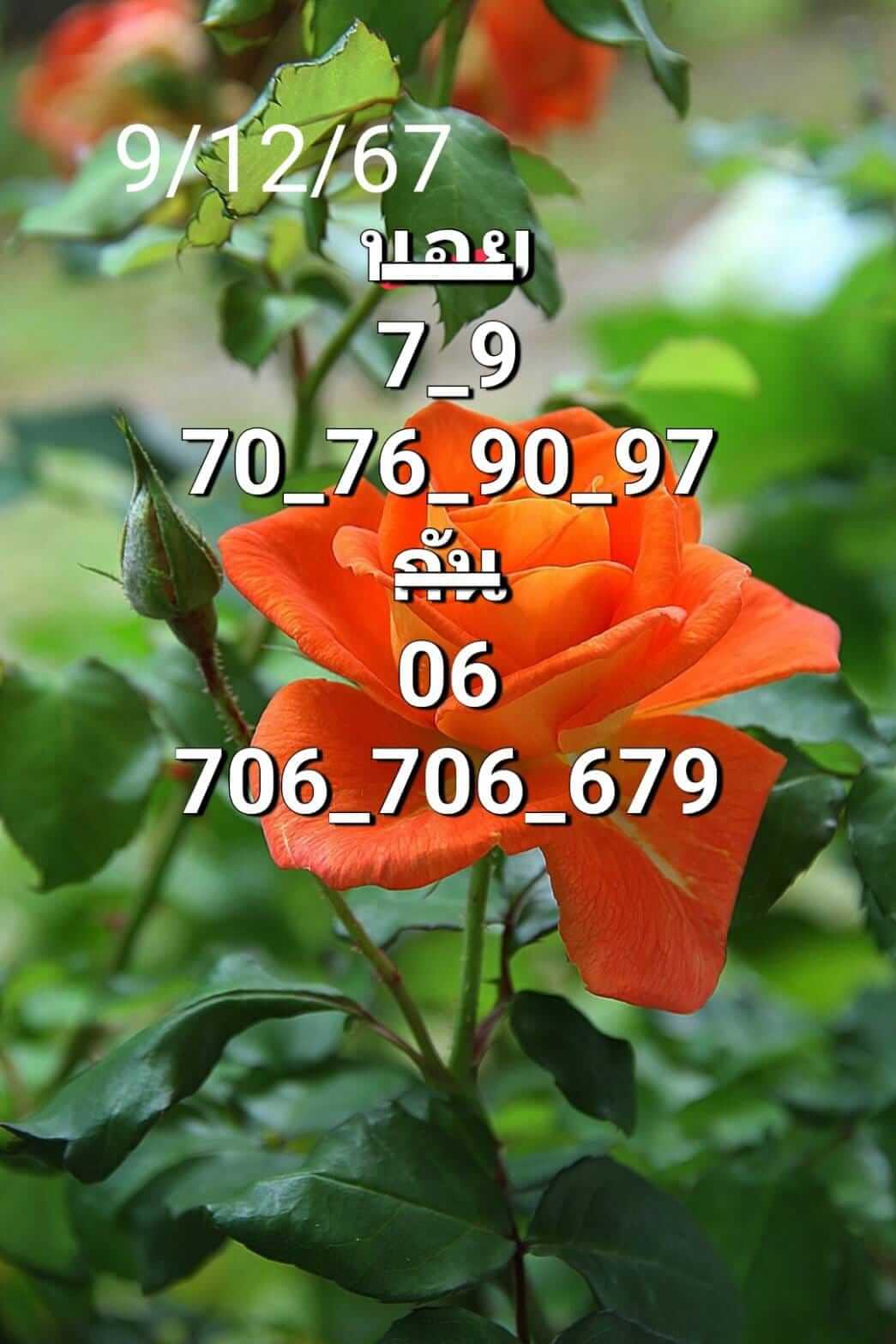 หวยฮานอย 9/12/67 ชุดที่ 10