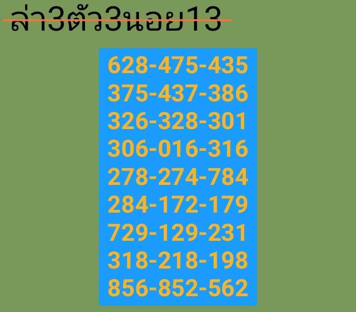 หวยฮานอย 13/12/67 ชุดที่ 3