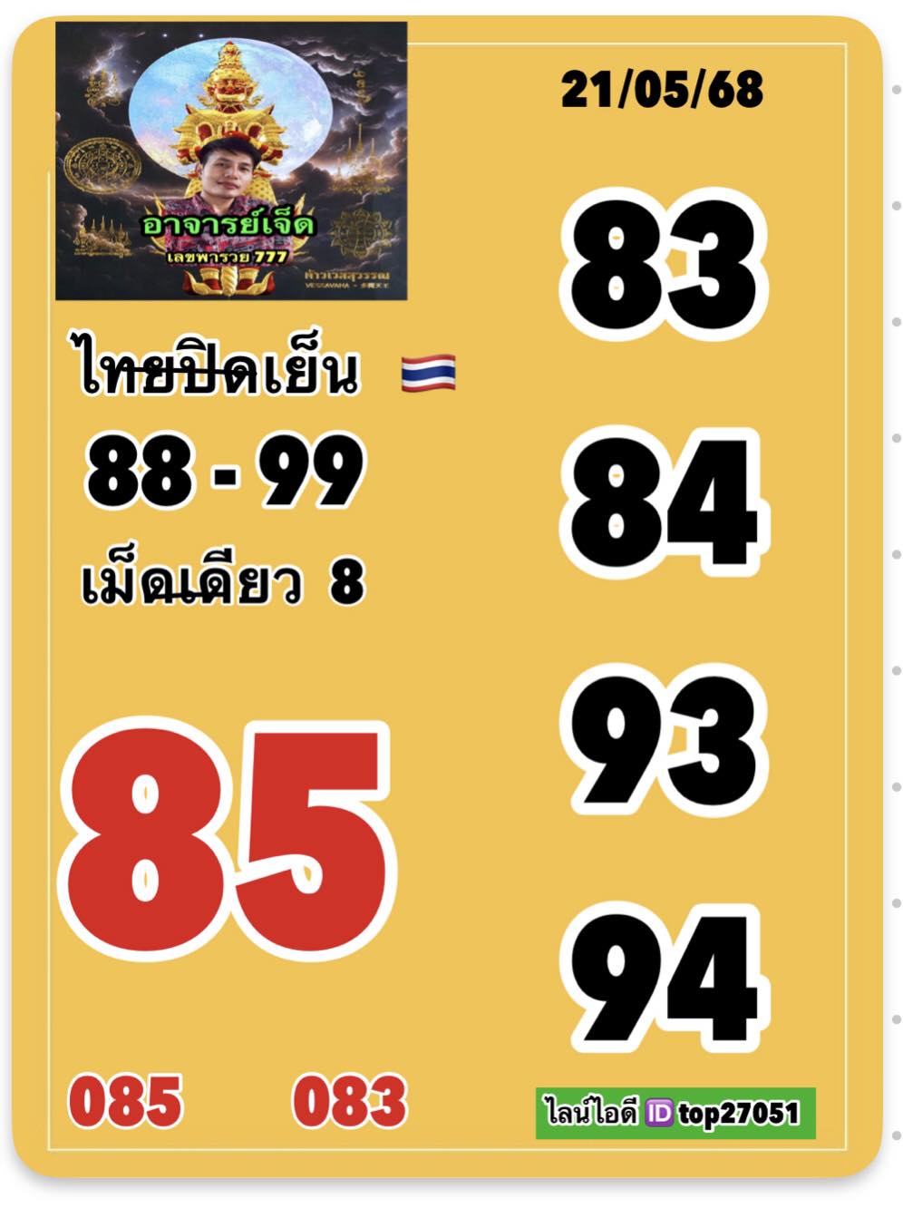 หวยหุ้น 21-5-68-2