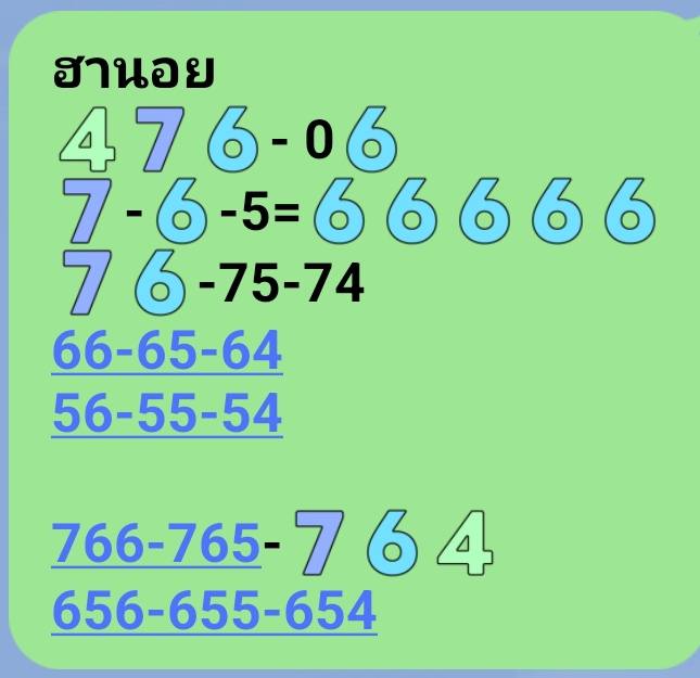 หวยฮานอย 30/5/68-3