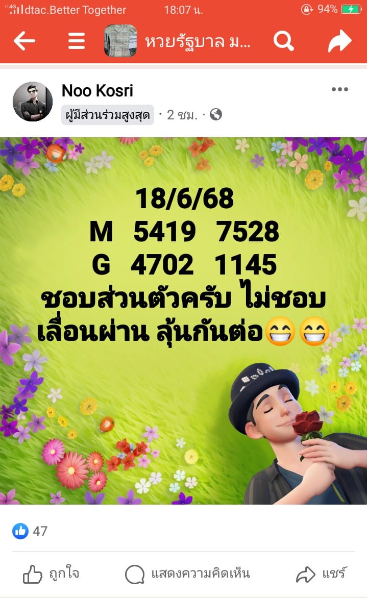 หวยมาเลย์ 18/6/68-3