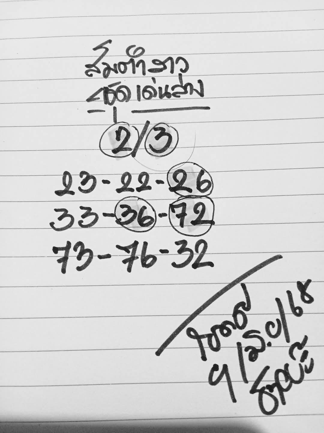 หวยลาว-09-06-68-10