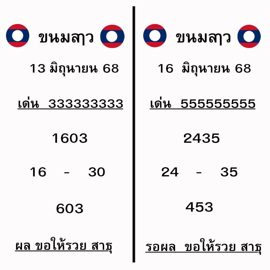 หวยลาว 16/6/68-3