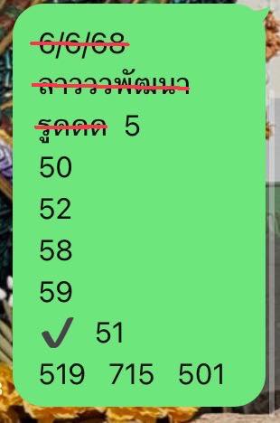 หวยลาว-6-6-68-8