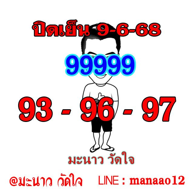 หวยหุ้น 9/6/68-4