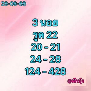 หวยฮานอย 28/6/68-3