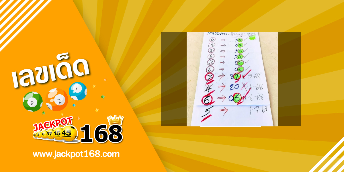 หวยแอดทร 1/7/68