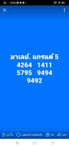 หวยมาเลย์ 5/7/68