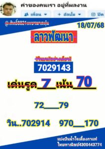 หวยลาว-18-7-68-7