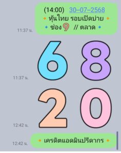 หวยหุ้น-30-7-68-7