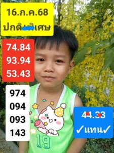 หวยฮานอย 16/7/68